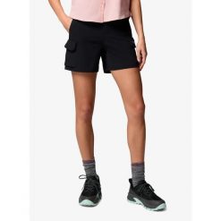 Spodenki damskie Columbia Silver Ridge Elite Short. Czarne szorty Columbia, bez wzorów, sportowe. Za 367.49 zł.