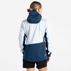 Damska kurtka turystyczna Dare 2B Lexan. Niebieskie kurtki przejściowe sportowe Dare 2b, bez wzorów, z lycry, bez kaptura, trekkingowe. Za 159.99 zł.