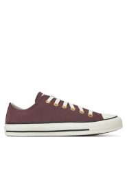 Converse Trampki Chuck Taylor All Star Leather A13815C Brązowy. Brązowe trampki Converse, bez wzorów, ze skóry, retro, bez zapięcia. Za 219.99 zł.