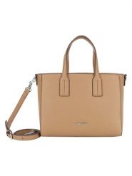 JOOP! Torebka "Kristina" w kolorze jasnobrązowym - 30 x 23 x 12 cm rozmiar: onesize. Brązowe torebki klasyczne Joop!, bez wzorów, z materiału, przez ramię, bez dodatków. Za 260.99 zł.