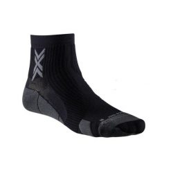Skarpety biegowe X-Socks Run Perform Ankle. Szare skarpetki XBIONIC, bez wzorów. Za 98.99 zł.