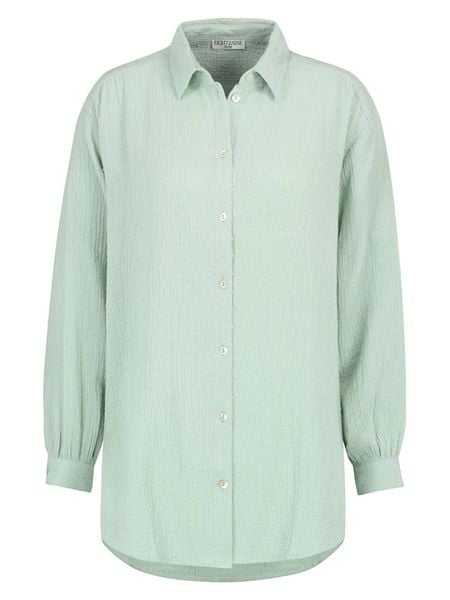 Eight2Nine Bluzka w kolorze miętowym rozmiar: S/M. Zielone bluzki Eight2Nine, m, bez wzorów, z bawełny, bez kołnierzyka, bez ramiączek. Za 113.99 zł.