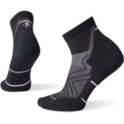 Skarpetki damskie Smartwool Targeted Cushion. Czarne skarpetki Smartwool, bez wzorów, z elastanu. Za 136.99 zł.