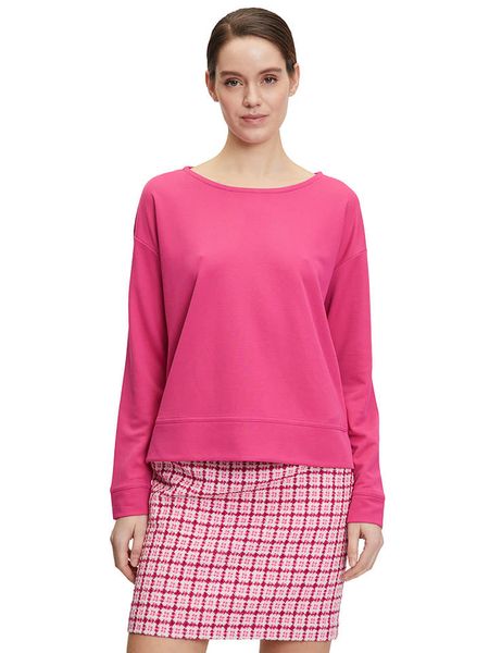 CARTOON Bluza w kolorze różowym rozmiar: 40. Różowe bluzy Cartoon, bez wzorów, bez kaptura. Za 83.62 zł.