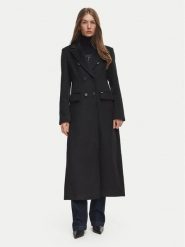 Guess Płaszcz wełniany W6BL49 W4129 Czarny Regular Fit. Czarne płaszcze Guess, na zimę, s, z aplikacjami, z syntetyku, bez kaptura. Za 1,059.00 zł.