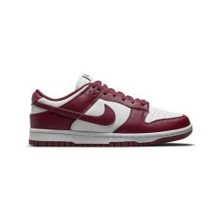 Buty sportowe damskie sneakersy Nike Dunk Low Bordeaux WMNS. Białe buty do biegania Nike, bez wzorów, bez zapięcia, do biegania. Za 1,644.67 zł.
