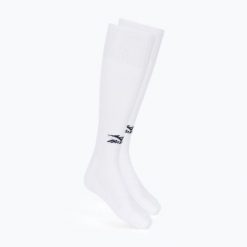 Skarpety Mizuno Comfort Volley Long białe V2EX6A55Z71. Białe skarpetki Mizuno, bez wzorów, z materiału. Za 39.99 zł.