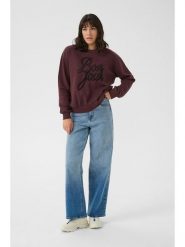 Kaffe Bluza w kolorze brązowym rozmiar: M. Brązowe bluzy bez kaptura Kaffe, m, bez wzorów, bez kaptura. Za 188.85 zł.