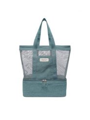 Guess Jeans Torebka CWBEO-GUESS-M-004-09 Niebieski. Niebieskie shopper bag Guess Jeans, z aplikacjami, z jeansu, bez dodatków. Za 189.99 zł.