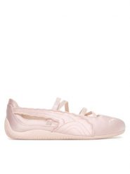 Puma Baleriny Speedcat Venus Ballet 406853 01 Różowy. Czerwone baleriny Puma, bez wzorów, z materiału, bez obcasa, bez zapięcia. Za 429.99 zł.