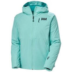 Damska kurtka turystyczna Helly Hansen Odin 2.0. Niebieskie kurtki narciarskie Helly Hansen, na zimę, bez wzorów, bez kaptura, narciarskie. Za 1,097.00 zł.