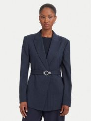 HUGO Marynarka Amoria 50564126 Granatowy Regular Fit. Niebieskie marynarki i żakiety Hugo, bez wzorów, z syntetyku, bez ramiączek. Za 1,399.00 zł.