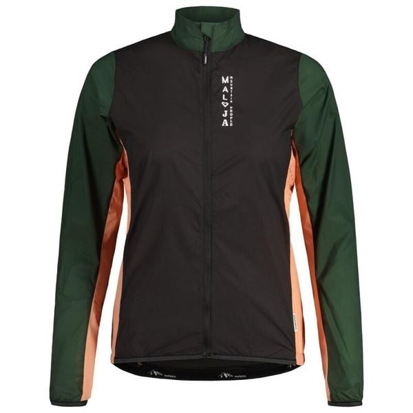 Kurtka rowerowa damska Maloja SeisM. Czarne kurtki Maloja, m, bez wzorów, bez kaptura, rowerowe. Za 349.99 zł.