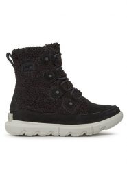 Sorel Śniegowce Explorer Next™ Joan Cozy NL5030-010 Czarny. Czarne śniegowce Sorel, bez wzorów, z materiału, bez zapięcia. Za 749.99 zł.