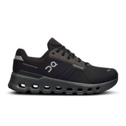 Buty do biegania damskie On Cloudrunner. Czarne buty do biegania On, bez wzorów, bez zapięcia, do biegania. Za 1,076.00 zł.