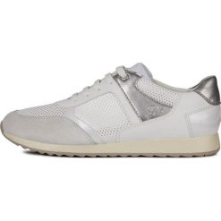 Geox tenisówki damskie Deynna 38 kremowe. Białe trampki Geox, bez wzorów, bez zapięcia. W wyprzedaży za 299.00 zł.