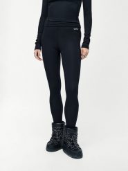 LeGer Legginsy funkcyjne "Thalke" w kolorze czarnym rozmiar: 38. Czarne legginsy LeGer, bez wzorów, z materiału, z podwyższonym stanem, outdoorowe. Za 114.17 zł.
