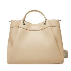 Torebka Armani Exchange. Brązowe torebki klasyczne Armani Exchange, bez wzorów, klasyczne, bez dodatków. Za 839.99 zł.