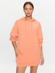 Guess Sukienka codzienna V3BQ14 K7UW2 Koralowy Regular Fit. Pomarańczowe sukienki Guess, na co dzień, s, z aplikacjami, z wiskozy, bez kołnierzyka, bez ramiączek, proste. Za 269.99 zł.