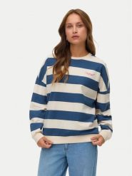 Vero Moda Bluza Viola 10338440 Niebieski Regular Fit. Niebieskie bluzy Vero Moda, s, bez wzorów, z bawełny, bez kaptura. Za 169.99 zł.