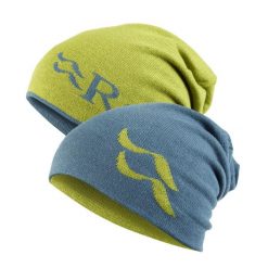Czapka dzianinowa Rab Wearya Beanie dwustronna. Niebieskie czapki zimowe RAB, bez wzorów, z dzianiny. Za 103.99 zł.