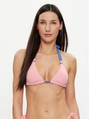 Tommy Hilfiger Góra od bikini UW0UW05099 Różowy. Czerwone bikini Tommy Hilfiger, bez wzorów, z syntetyku. Za 129.99 zł.