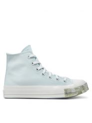Converse Trampki Chuck 70 Marbled Hi A03527C Niebieski. Niebieskie trampki Converse, bez wzorów, z materiału, bez zapięcia. Za 229.99 zł.