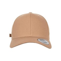 Czapka Flexfit 6-panel curved metal nap. Brązowe czapki z daszkiem FLEXFIT, bez wzorów. Za 137.00 zł.