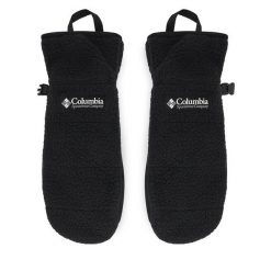 Rękawiczki Columbia. Czarne rękawiczki Columbia, bez wzorów, z dzianiny. Za 199.99 zł.