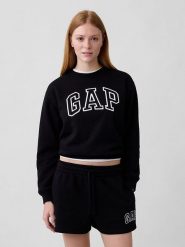 GAP Bluza w kolorze czarnym rozmiar: M. Czarne bluzy bez kaptura GAP, m, bez wzorów, bez kaptura. Za 85.95 zł.