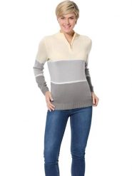 WITT WEIDEN Sweter w kolorze beżowym rozmiar: 46. Brązowe swetry WITT WEIDEN, bez wzorów, bez ramiączek. Za 30.99 zł.