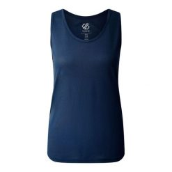 Vest Top Damski Z Nadrukiem Na Plecach Harmonic. Niebieskie topy Dare 2b, bez wzorów, bez kołnierzyka, bez ramiączek. Za 49.99 zł.