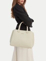 GINO ROSSI Torebka C-KY260 Écru. Torebki klasyczne Gino Rossi, bez wzorów, z materiału, bez dodatków. Za 279.99 zł.