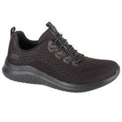 Buty sportowe damskie, Ultra Flex 2.0 - Lite-Groove. Czarne buty sportowe lifestyle Skechers, bez wzorów, sportowe, bez zapięcia. Za 299.99 zł.