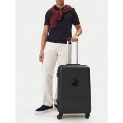 Walizka średnia Beverly Hills Polo Club. Czarne walizki Beverly Hills Polo Club, średnie. Za 359.99 zł.