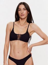 Guess Góra od bikini E3GJ36 MC03P Czarny. Czarne bikini Guess, z aplikacjami, z syntetyku. Za 69.99 zł.