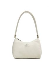 Calvin Klein Jeans Torebka K60K613124 Écru. Torebki klasyczne Calvin Klein Jeans, bez wzorów, z jeansu, bez dodatków. Za 219.99 zł.