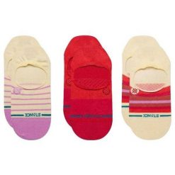 Skarpety damskie Stance Fulfilled 3 Pack. Brązowe skarpetki Stance, bez wzorów. Za 94.99 zł.