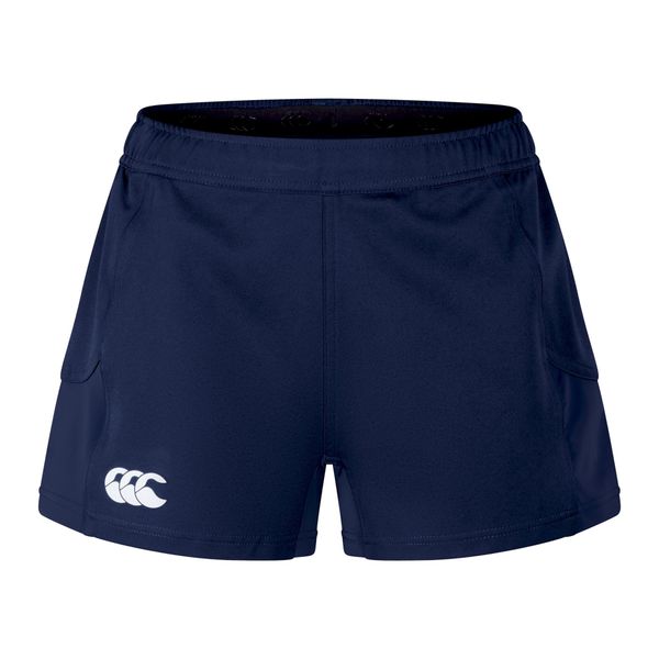 Szorty damskie Canterbury avantage 2.0. Niebieskie szorty sportowe CANTERBURY, bez wzorów, z materiału, na fitness i siłownię. Za 193.00 zł.