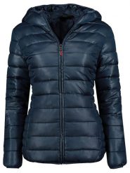 Geographical Norway Kurtka pikowana "Annecy" w kolorze granatowym rozmiar: XXL. Niebieskie kurtki Geographical Norway, xxl, bez wzorów, bez kaptura. Za 121.80 zł.