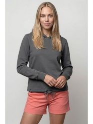 Alife and kickin Bluza "Malin" w kolorze antracytowym rozmiar: XL. Czarne bluzy Alife and Kickin, xl, bez wzorów, bez ramiączek, z kapturem. Za 82.99 zł.