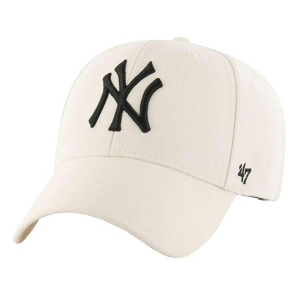 Czapka z daszkiem dla dorosłych 47 Brand New York Yankees. Brązowe czapki z daszkiem 47 Brand, bez wzorów, z wełny, sportowe. Za 109.99 zł.
