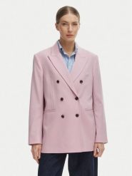 Tommy Hilfiger Marynarka WW0WW50784 Różowy Relaxed Fit. Czerwone marynarki i żakiety Tommy Hilfiger, bez wzorów, z syntetyku, bez ramiączek. Za 1,399.00 zł.