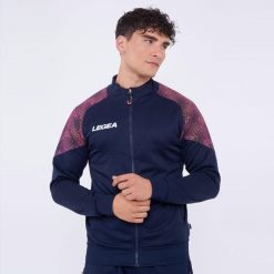 Kobieta Biegowa Kurtka Lekka Oddychająca Niebieska-Pomarańczowa Neon. Niebieskie kurtki do biegania LEGEA, xl, bez wzorów, z bawełny, bez kaptura, do biegania. Za 136.00 zł.