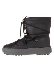 Moon Boot Botki zimowe "Mtrack Tube" w kolorze czarnym rozmiar: 44. Czarne botki Moon Boot, bez wzorów, bez obcasa, bez zapięcia. Za 499.19 zł.