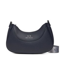 Torebka Armani Exchange. Niebieskie listonoszki Armani Exchange, bez wzorów, bez dodatków. Za 569.99 zł.