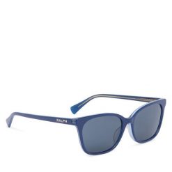 Okulary przeciwsłoneczne LAUREN RALPH LAUREN. Niebieskie okulary przeciwsłoneczne Lauren Ralph Lauren, bez wzorów. Za 489.99 zł.