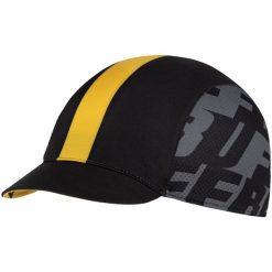 Czapka z daszkiem BUFF PACK CYCLE CAP LOGO. Czarne czapki z daszkiem Buff, bez wzorów, sportowe. Za 140.99 zł.