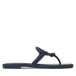 Japonki Tory Burch. Niebieskie japonki Tory Burch, bez wzorów. Za 839.99 zł.