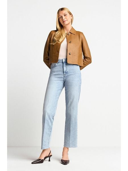 Rich & Royal Dżinsy - Mom fit - w kolorze błękitnym rozmiar: W26/L32. Niebieskie jeansy Rich & Royal, l, bez wzorów. Za 156.98 zł.